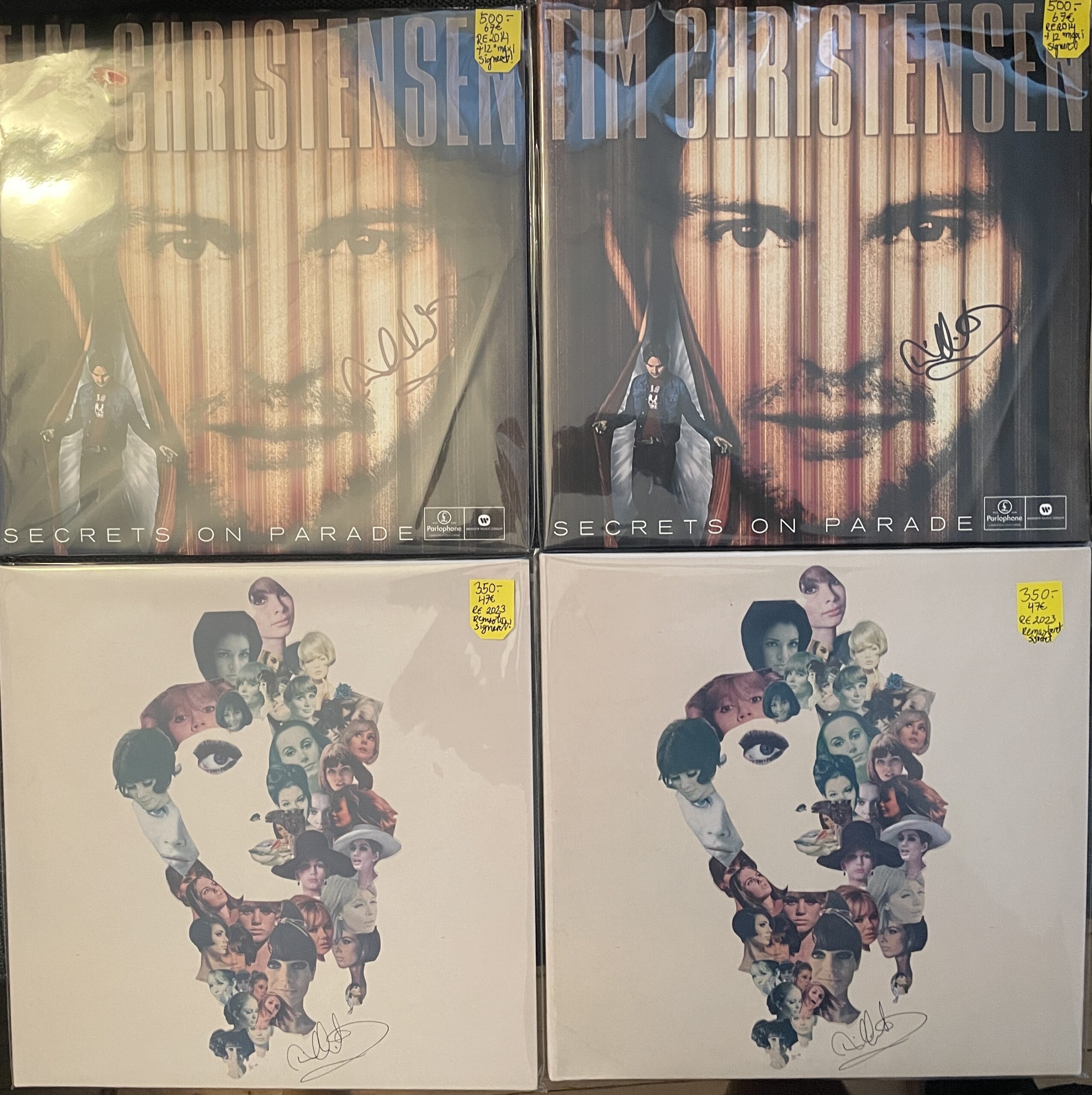 Signerede plader fra East Area Records